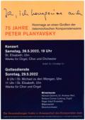 75 Jahre Peter Planyavsky